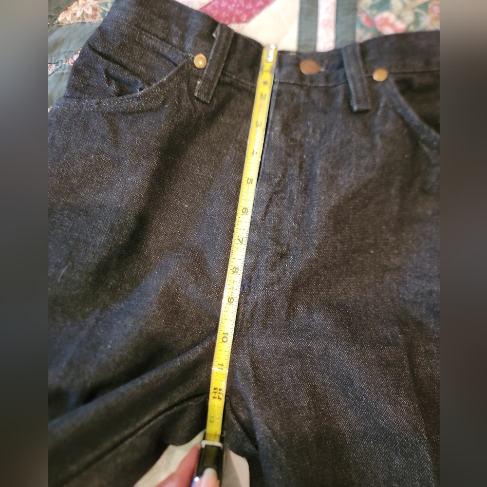Women's Black Vintage Wrangler Jeans - Picture 5 of 5